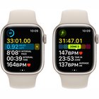 Viedpulkstenis Apple Watch Series 8 GPS 41mm Starlight Aluminium Case with Starlight Sport Band