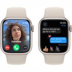 Viedpulkstenis Apple Watch Series 9 GPS + Cellular 45mm Starlight Aluminium Case with Starlight Sport Band - M/L