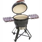 Dārza grils TunaBone Kamado Pro 24" L Dark Grey