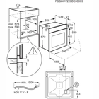 Cepeškrāsns Electrolux EOF3H40BX