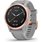 Garmin Fenix 6S Sapphire Rose gold with Gray Band