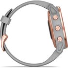 Garmin Fenix 6S Sapphire Rose gold with Gray Band