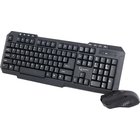 Клавиатура Gembird KBS-WM-02 Wireless Keyboard US + Mouse Black