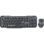 Клавиатура Gembird KBS-WM-02 Wireless Keyboard US + Mouse Black