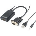 Gembird VGA to HDMI Adapter Cable
