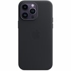 Apple iPhone 14 Pro Max Leather Case with MagSafe Midnight