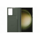 Samsung Galaxy S23 Ultra Smart View Wallet Case Khaki