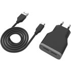 Muvit Travel Charger 2 USB 2.4a + Type C Cable 1m