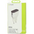 Muvit Travel charger 2USB 2.4A White