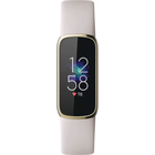 Fitnesa aproce Fitbit Luxe Lunar White / Soft Gold Stainless Steel