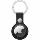 AirTag Leather Key Ring Midnight