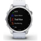 Garmin Fenix 7S Silver with Whitestone Band