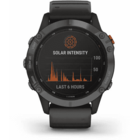 Viedpulkstenis Garmin Fenix 6 Pro Solar Edition Slate grey with black bandd
