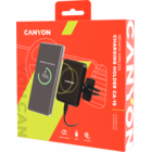 Viedtālruņa auto turētājs Canyon CNE-CCA15B MegaFix USB type C 15 W