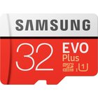 Atmiņas karte Samsung EVO Plus MicroSD 32GB + SD adapter