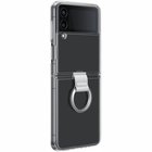 Samsung Galaxy Flip4 caurspīdīgs vāciņš ar gredzenu