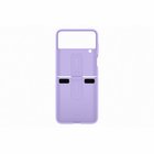 Samsung Galaxy Flip4 Silicone Cover with Ring Bora Purple