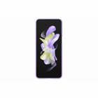 Samsung Galaxy Flip4 Silicone Cover with Ring Bora Purple
