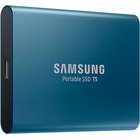 Ārējais cietais disks Samsung T5 SSD 500 GB, USB 3.1, Blue, Portable SSD