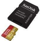 Atmiņas karte Sandisk SDXC 64GB Extreme W/Adapter