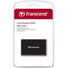 Atmiņas karšu lasītājs Transcend SD / microSD / CompactFlash Card Reader Black