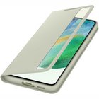 Samsung Galaxy S21 FE Smart Clear View Cover Olive Green