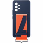 Samsung Galaxy A53 5G Silicone Cover with Strap Navy