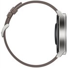 Huawei Watch GT 3 Pro – Titanium Case with Gray Leather Strap