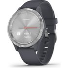 Garmin vivomove 3S Silver with granite blue band