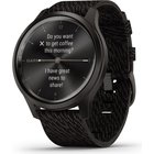 Viedpulkstenis Garmin vivomove Style Graphite with black pepper band