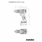 Urbjmašīna-Skrūvgriezis Metabo PowerMaxx BS 12 BL Q