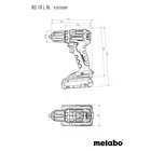 Urbjmašīna-Skrūvgriezis Metabo BS 18 L BL