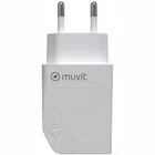 Muvit Travel charger USB Type-c white 18W