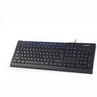 Klaviatūra A4Tech KD-800L Blue Light ENG