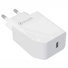 Muvit Travel charger USB Type-c white 18W