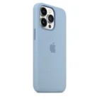 Apple iPhone 13 Pro Silicone Case with MagSafe Blue Fog