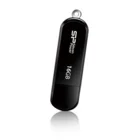 USB zibatmiņa Silicon Power LuxMini 322 16 GB, USB 2.0, Black