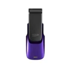 USB zibatmiņa USB zibatmiņa Silicon Power B31 64 GB, USB 3.0, Black/Purple