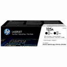 HP 125A 2-pack Black Original LaserJet Toner Cartridges CB540AD