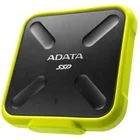 Ārējais cietais disks Ārējais cietais disks ADATA External SSD SD700 256 GB, USB 3.1, Black/Yellow