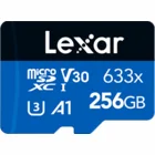 Lexar High-Performance 633x MicroSDHC MicroSDXC UHS-I Blue Series 256GB