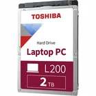 Iekšējais cietais disks Toshiba L200 Mobile 2.5" 2TB SATA HDD HDWL120UZSVA