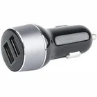 Gembird 2-port USB car quick charger Black