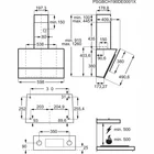 Tvaika nosūcējs Electrolux LFV416K ar Hob2Hood [Mazlietots]