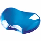 Datorpeles paliktnis Fellowes Crystal Gel Flex Rest Blue
