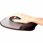 Datorpeles paliktnis Fellowes Memory Foam Mousepad Wrist Rest Silver Streak
