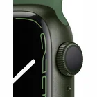 Viedpulkstenis Apple Watch Series 7 GPS 41mm Green Aluminium Case with Clover Sport Band [Mazlietots]