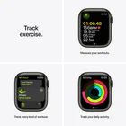 Viedpulkstenis Apple Watch Series 7 GPS 41mm Green Aluminium Case with Clover Sport Band [Mazlietots]