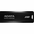 Ārējais cietais disks Adata SC610 2TB Black