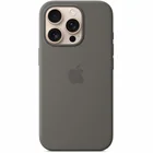 Apple iPhone 16 Pro Silicone Case with MagSafe - Stone Gray